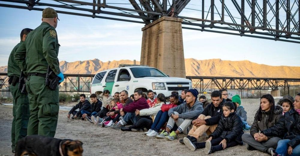 Number of migrants apprehended at US southern border in March, most per month in two decades