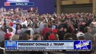 TRUMP TO PROTESTER: “GO HOME TO MOMMY”