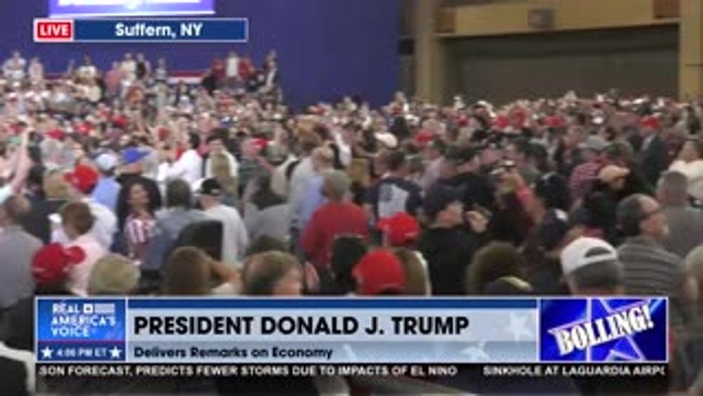 TRUMP TO PROTESTER: “GO HOME TO MOMMY”