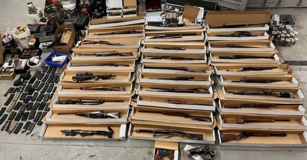 Seizure of gun suppressor at JFK airport leads to discovery of 39 firearms and explosives