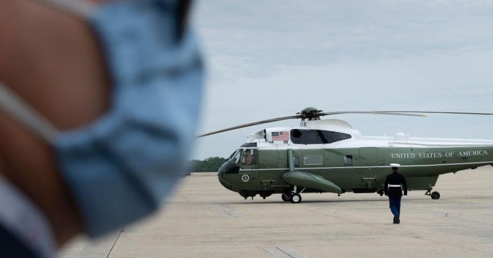 FAA says it's investigating possible safety violation involving helicopter transporting Trump