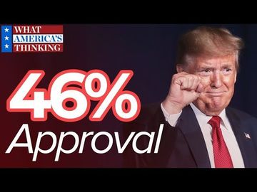 A look at President Trump’s new job approval numbers