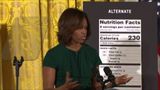 First lady announces changes to nutrition labels