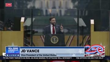 VP VANCE AT 250 250TH CELEBRATION PARADE