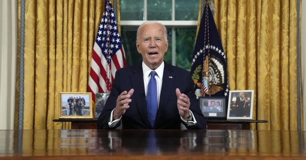 Biden said he dropped out of presidential race to unite country, pass 'torch to a new generation'