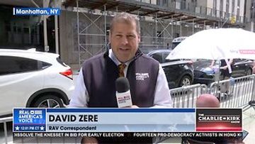 David Zere Reports Outside New York Courthouse