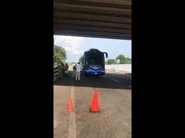 Oscar at the Guatemala/Mexico Border, Mexico National Guard