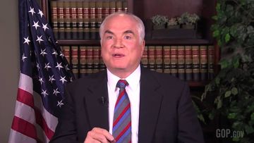 Rep. Mike Kelly offers Obama a lump of coal