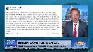 TRUMP WEIGHS IRAN OIL, HORMUZ THREAT