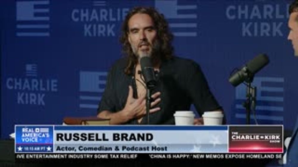 RUSSELL BRAND: “THERE IS NO NEED FOR ANYTHING BUT JESUS”