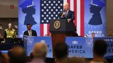 Biden defends FBI in Pennsylvania speech, touts support for assault weapons ban