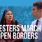 Will Witt at the March for Open Borders