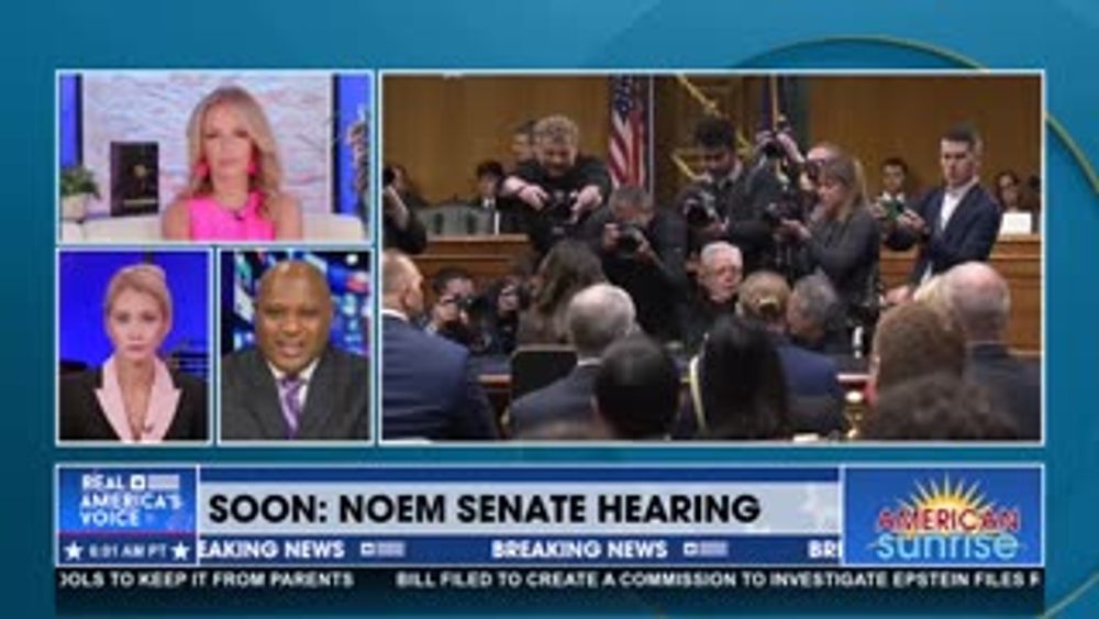 BREAKING: SEC. NOEM SENATE HEARING ABOUT TO BEGIN