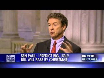 Rand Paul: Get ready for a ‘really big enormous ugly bill’ to pass by Christmas