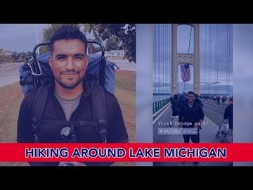 Veteran Hikes around Lake Michigan!