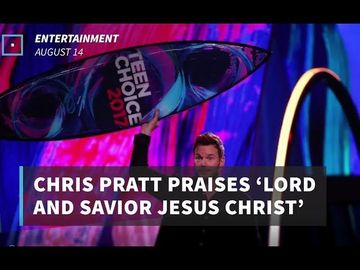 Chris Pratt Praises ‘Lord And Savior Jesus Christ’