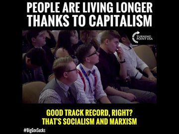 Capitalism SAVES LIVES!