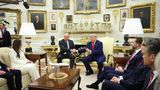 Trump meets with president of Lebanon as Iran war continues