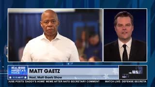 MATT GAETZ ON MAMDANI’S WIN IN NEW YORK