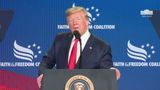 President Trump Speaks at the Faith and Freedom Coalition 2019 Road to Majority Policy Conference