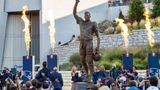New England Patriots unveil 12-foot Tom Brady statue honoring former quarterback's legendary career
