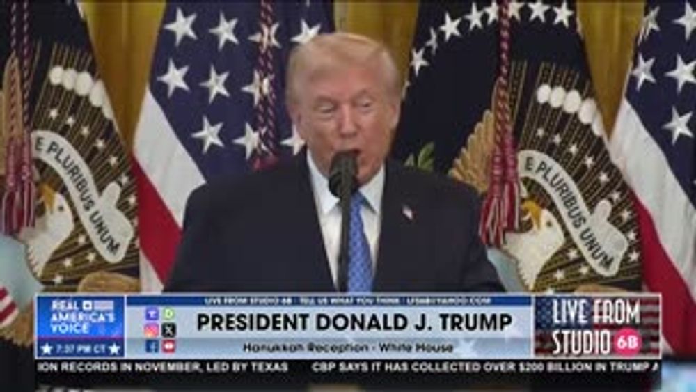 POTUS TAKES THE STAGE AT THE WHITE HOUSE HANNUKAH CELEBRATION