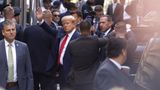 Trump surrenders at Manhattan courthouse