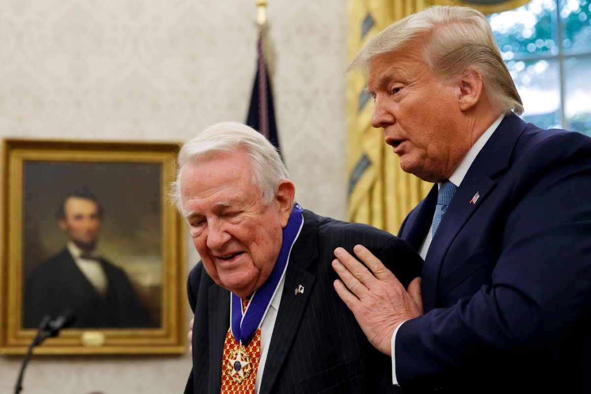 Trump Honors Longtime Reagan Associate Edwin Meese