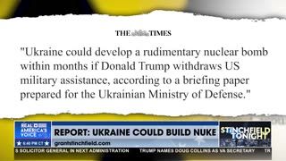 COULD UKRAINE BUILD NUKES IF THE US ENDS AID?