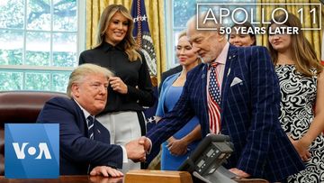 President Trump Marks Apollo 11 Anniversary with Astronauts