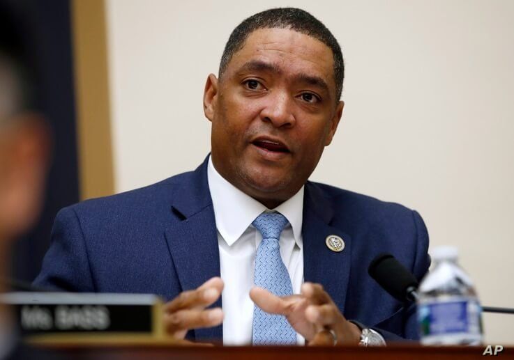 FILE - Rep. Cedric Richmond, D-La., speaks during a House Judiciary Committee hearing on Capitol Hill, Nov. 14, 2017.