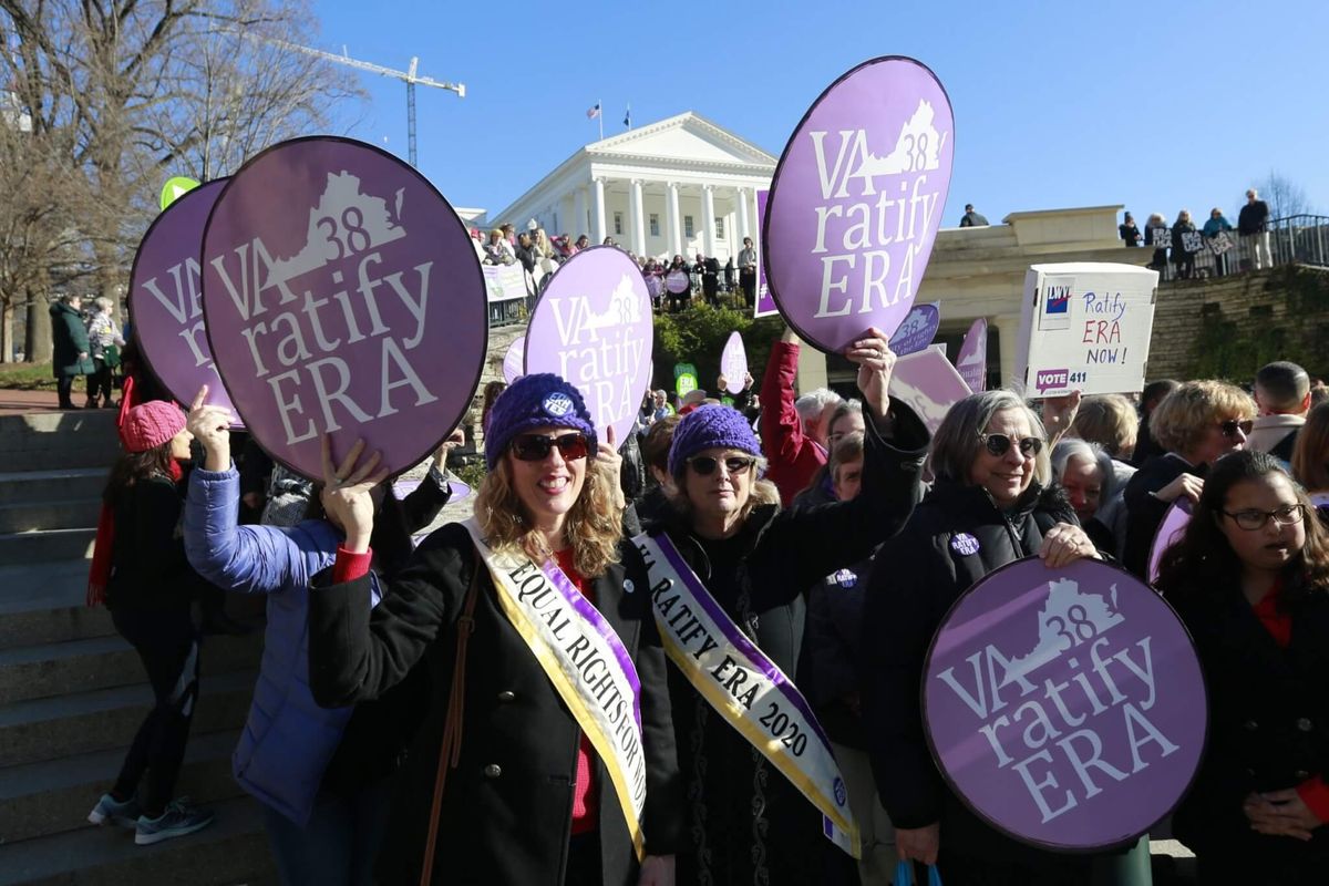 Virginia House Votes to Ratify Equal Rights Amendment