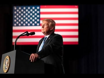 Vice President Pence Delivers Remarks at a Back the Blue Rally