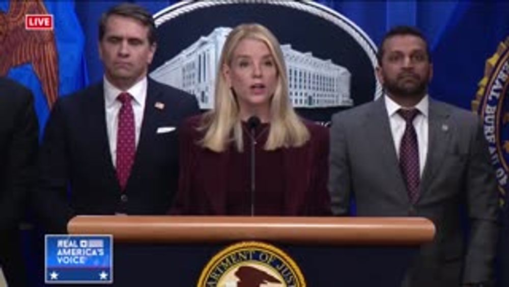 BREAKING NEWS FROM AG PAM BONDI