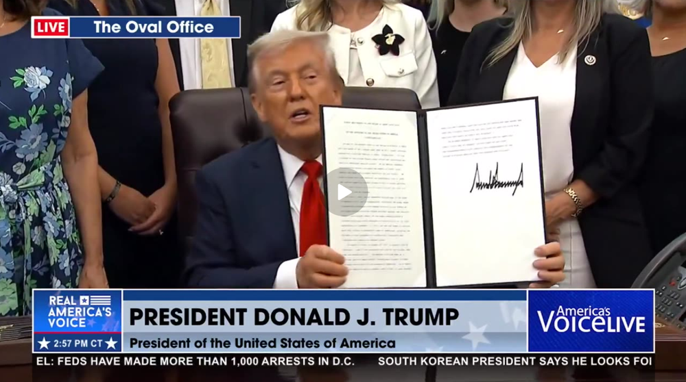 POTUS MARKS AUG 26, 2025 COMMEMORATION DAY OF THE ATTACK AT ABBEY GATE