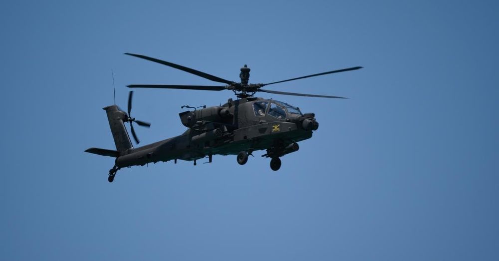 Trump says Iran downed US Apache helicopter, response is 'of necessity'