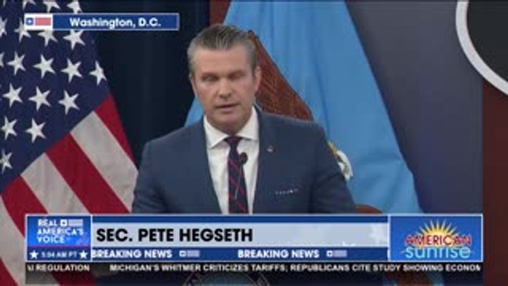 SEC. WAR: POTUS ENDING THE WAR WITH IRAN