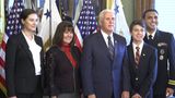 Mrs. Karen Pence Recognizes the Military Wives and Spouses of the Year