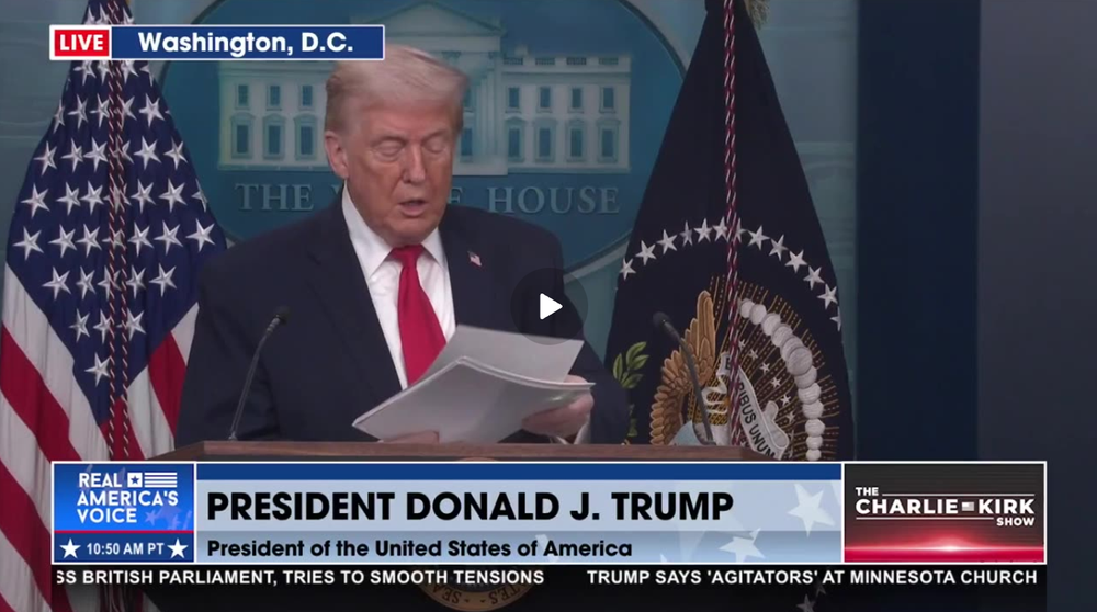 POTUS SHOWS MUGSHOTS OF THOSE ARRESTED IN MN