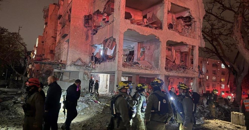 Iran missiles strike southern Israel, remote U.S./U.K. military base