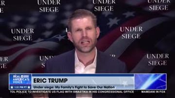 ERIC TRUMP: “THEY PUT US UNDER SIEGE—AND WE STILL WON
