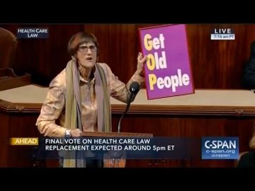 Democrats Go Straight Crazy During Healthcare Debate! GOP Stands for Get Old people