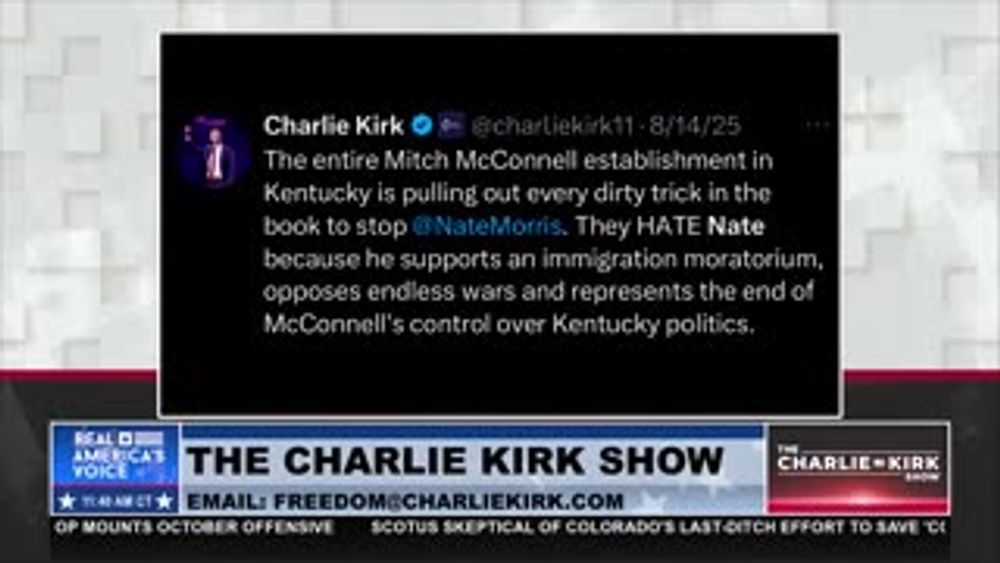 MORRIS: “THIS IS A FIGHT FOR WESTERN CIVILIZATION”