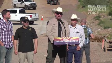 JD VANCE MAKES VISIT TO THE SOUTHERN BORDER IN COCHISE COUNTY, AZ