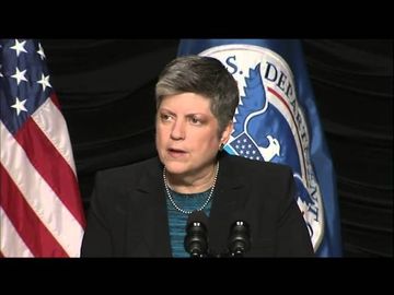 Napolitano bids farewell to Homeland Security