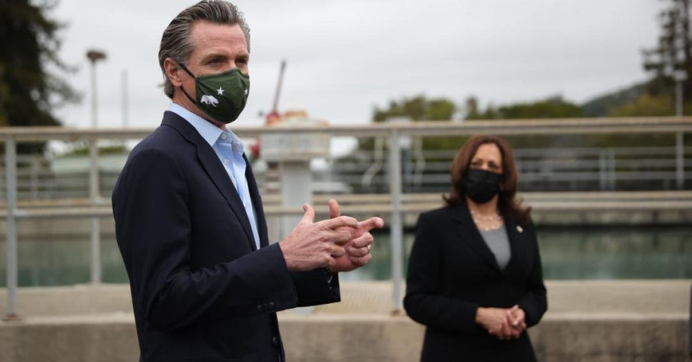 Harris says she will campaign for California's Newsom during recall election