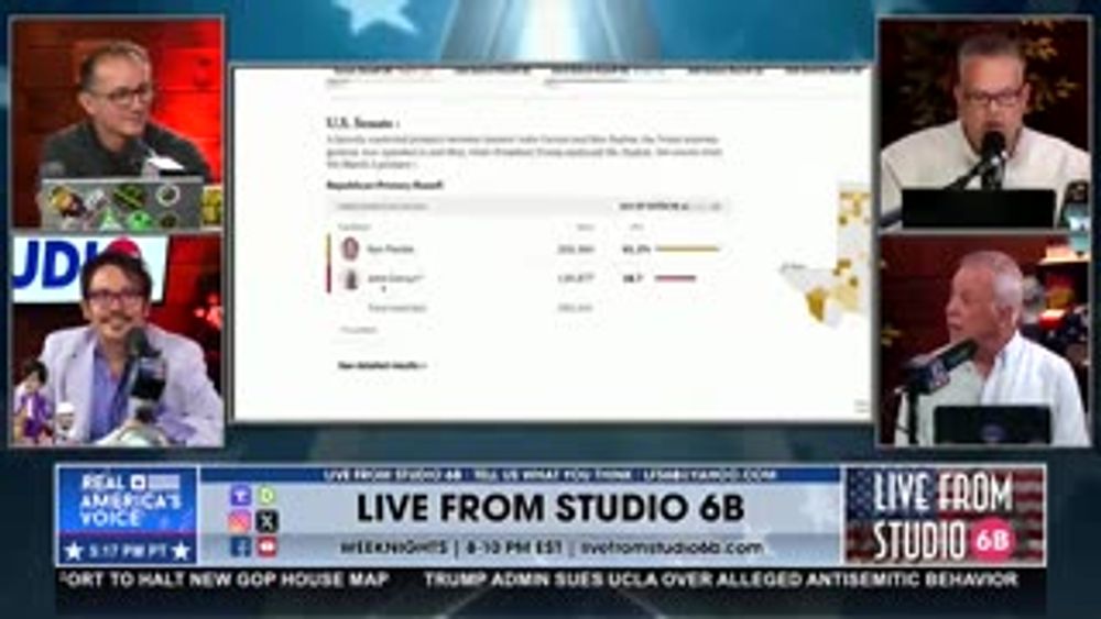 TEXAS RUNOFF UPDATE: PAXTON LEADS CORNYN EARLY
