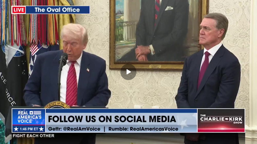 PRESIDENT TRUMP SWEARS IN US AMBASSADOR TO THE PEOPLE'S REPUBLIC OF CHINA