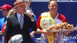 Joey Chestnut wins 4th of July hot dog eating contest for 18th time