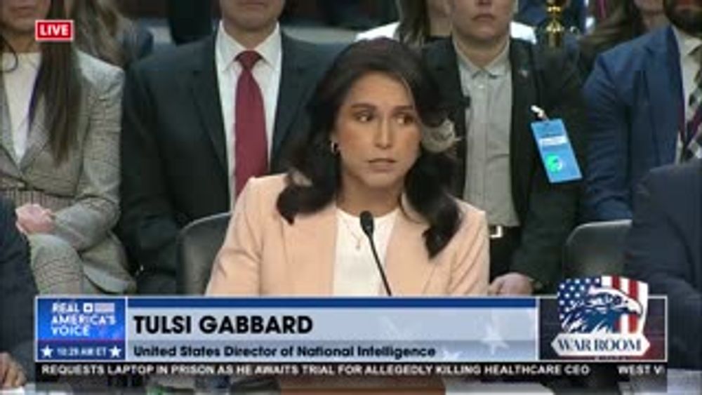 DIRECTOR OF NATIONAL INTELLIGENCE TULSI GABBARD